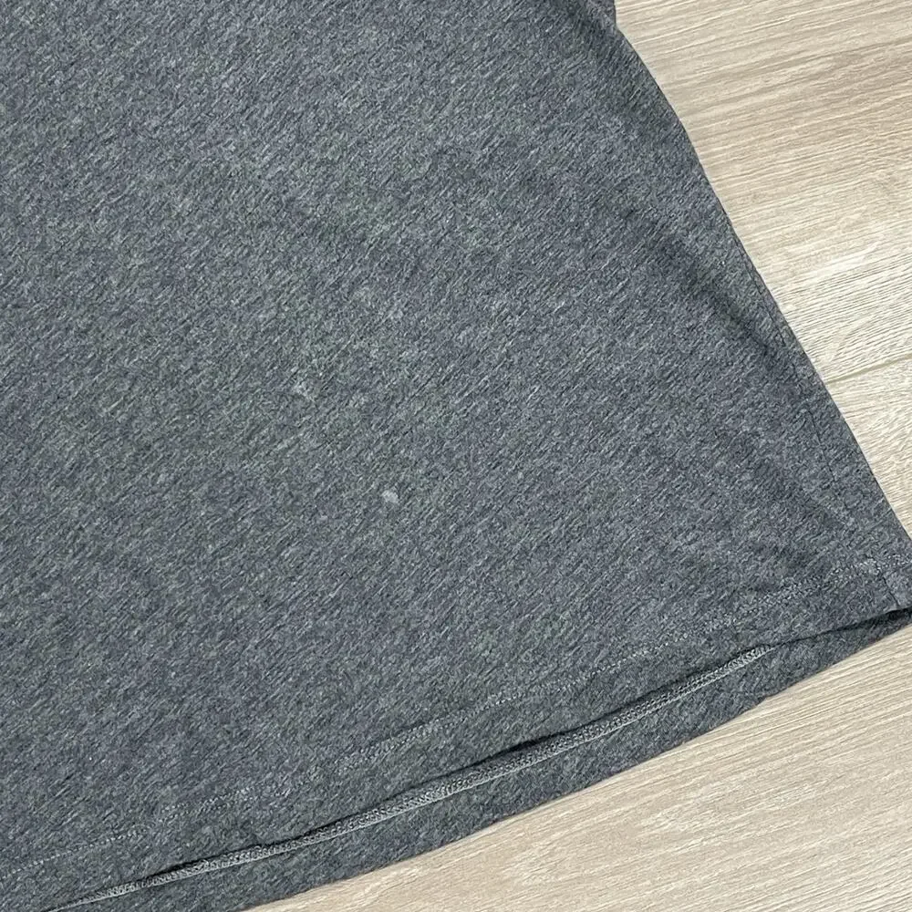 Gucci Logo Cotton Lightweight Tee T-Shirt 'Grey' size XL SF
